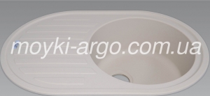 Гранітна мийка Argo Albero ivory